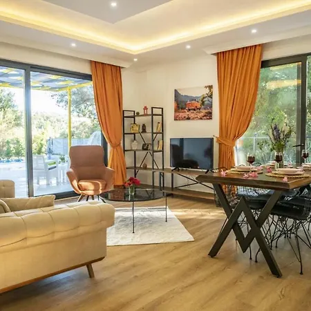 빌라 Dreamy With Private Pool And Jacuzzi In Kas Uzumlu (Mediterranean)